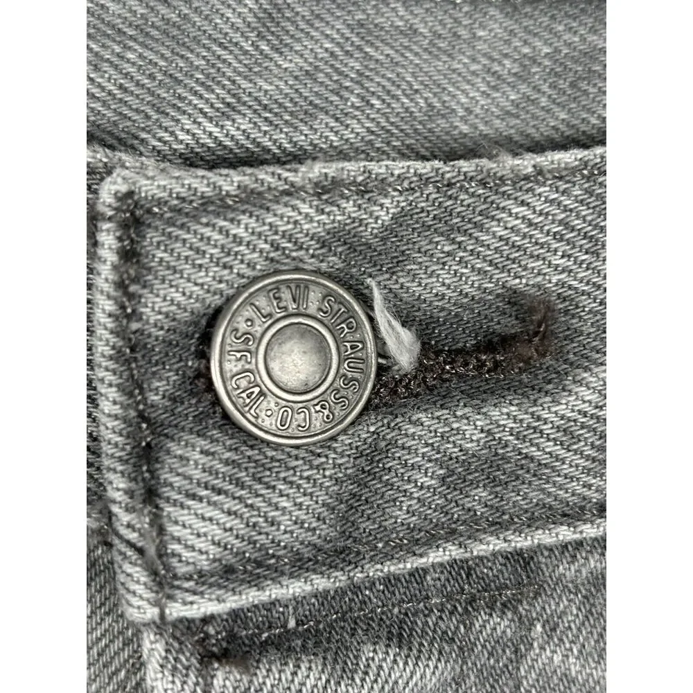 Levis 501 Jeans New Mens Original‎ Button Fly Color Grey 42x30 NWT